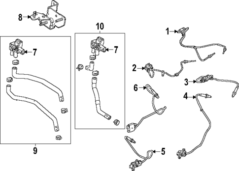 Emission Components for 2025 Chevrolet Suburban #1