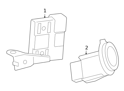Anti-Theft Components for 2010 Toyota Matrix #0