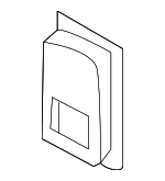 896267S000 - Body: Handle Bezel for Nissan: Armada, Pathfinder Armada Image