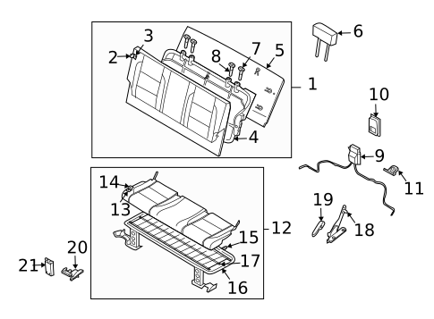 Third Row Seats for 2005 Nissan Armada #0