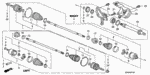 44329SDAA11 - Chassis: BAND C, DRIVESHAFT (OETIKER LIMITED) for Honda Image
