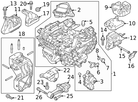 Electrical Components for 2023 Kia Niro EV #0