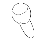 MB375995 - Body: Cowl Grille Clip for Mitsubishi Image