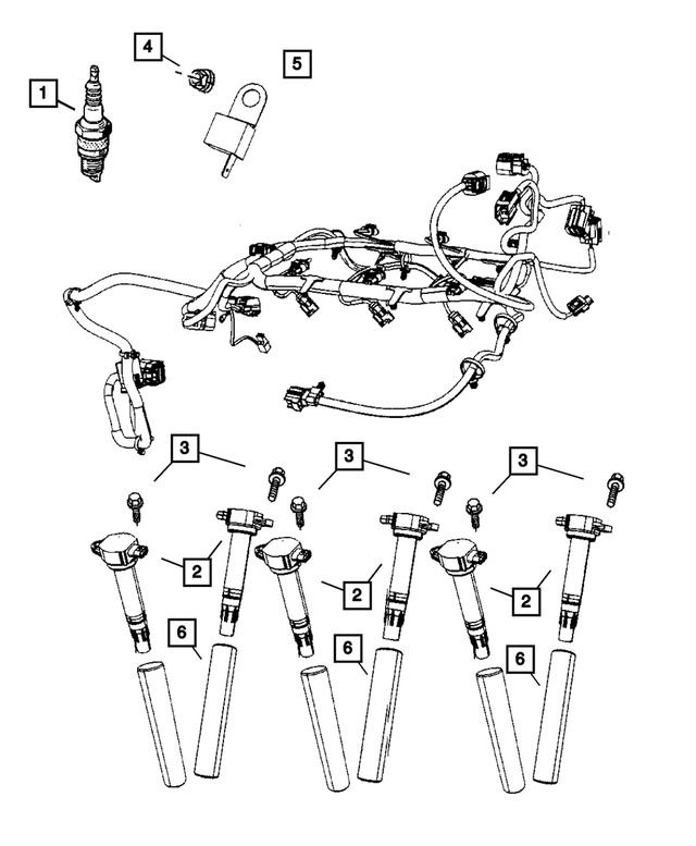 « 5149061AA – Electrical : Allumage Condensateur pour Mopar Image »