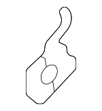 4K0809698 - Body: Lock Pillar Reinforced Damper for Audi: A6 allroad, A6 Quattro, RS6 Avant, S6 Image