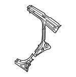 4K9809737 - : Lock Pillar Reinforced for Audi: A6 allroad, RS6 Avant Image