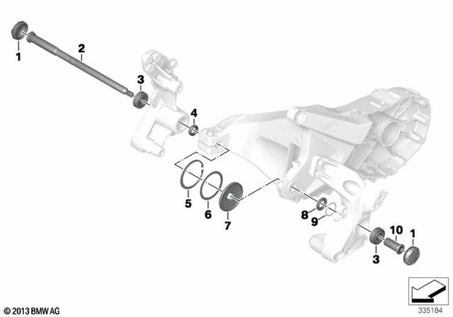 33357725264 - : Bearing                   for BMW-Motorrad Image