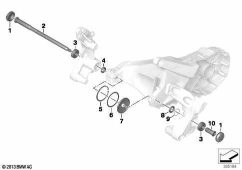 Rear Swing Arm with Bearing, Strut for 2019 BMW-Motorrad C 650 GT #3