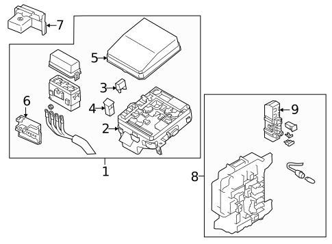 Electrical Components for 2013 Mitsubishi Outlander #0