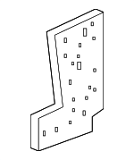 83745SJAA02 - Body: Lower Insulator for Acura: RL Image