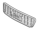 8N0853651C3FZ - Body: Grille for Audi Image