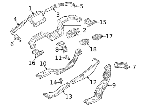 Ducts for 2019 Mazda 6 #0