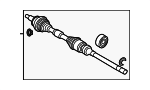 FT0W2550X - : Axle Assembly for Mazda: CX-30 Image