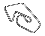 LR184639 - Cooling System: Serpentine Belt for Land-Rover Image