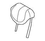 23097065507J95 - Body: Headrest for Mercedes-Benz Image