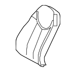 2309101716 - Body: Seat Back Pad for Mercedes-Benz Image
