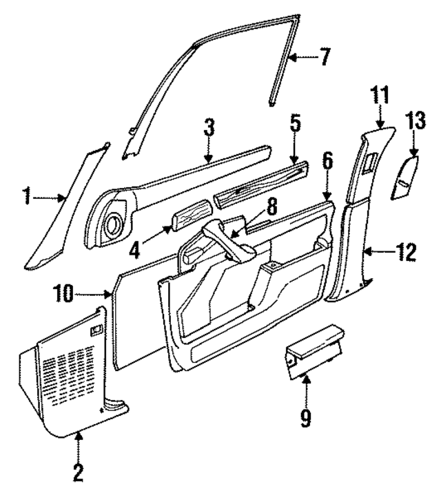 51321957150 - Body: Cover for BMW Image