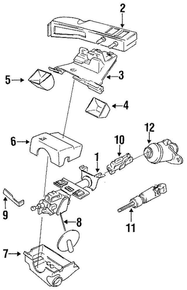 5083933AA - Steering: Column Assembly for Mopar Image