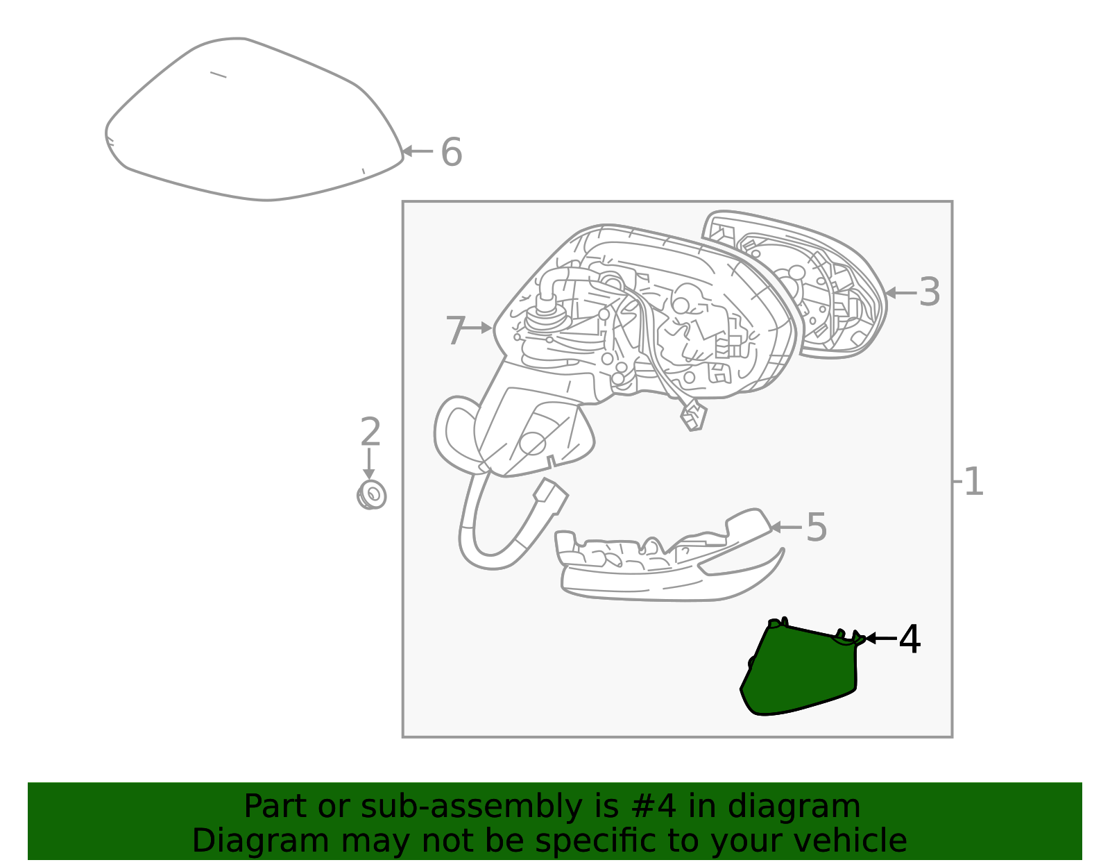 2019-2025 Toyota Hole Cover 87948-12G50 | Grieco Toyota Parts