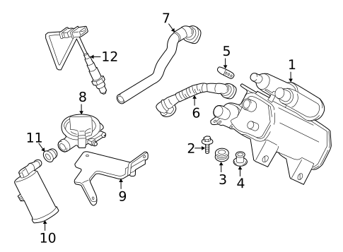 Emission Components for 2016 BMW X4 #0