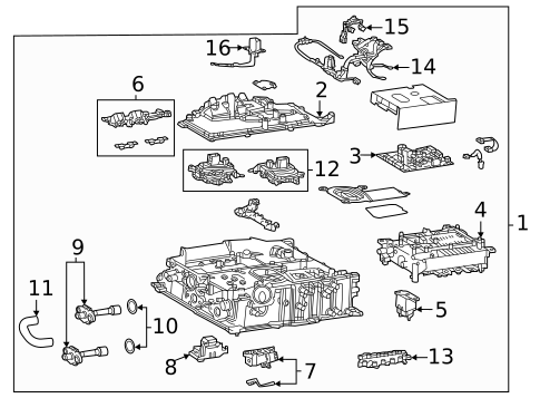 Electrical Components for 2025 Toyota Mirai #1