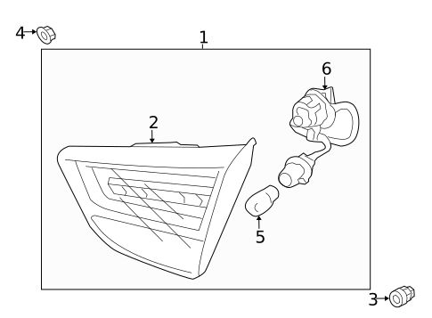 Tail Lamps for 2015 Hyundai Tucson #3