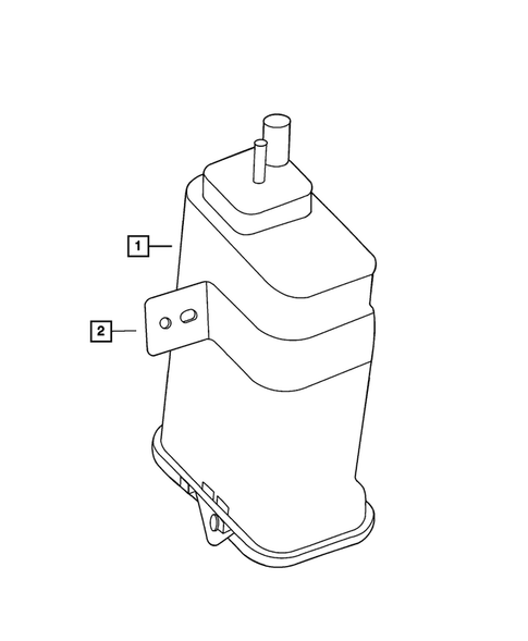 Vacuum Canister for 2005 Dodge Viper #0