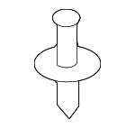 51118174185 - Body: Bumper Cover Rivet for BMW: 228 xDrive Gran Coupe, 228i, 228i Gran Coupe, 228i xDrive, 228i xDrive Gran Coupe, 230i, 230i xDrive, 320i, 320i xDrive, 323Ci, 323i, 325Ci, 325i, 325xi, 328Ci, 328d, 328d xDrive, 328i, 328i GT xDrive, 328i xDrive, 330Ci, 330e, 330e xDrive, 330i, 330i GT xDrive, 330i xDrive, 330xi, 335i, 335i GT xDrive, 335i xDrive, 340i, 340i GT xDrive, 340i xDrive, 428i, 428i Gran Coupe, 428i xDrive, 428i xDrive Gran Coupe, 430i, 430i Gran Coupe, 430i xDrive, 430i xDrive Gran Coupe, 435i, 435i Gran Coupe, 435i xDrive, 435i xDrive Gran Coupe, 440i, 440i Gran Coupe, 440i xDrive, 440i xDrive Gran Coupe, 525i, 528i, 528i xDrive, 530e, 530e xDrive, 530i, 530i xDrive, 535d, 535d xDrive, 535i, 535i xDrive, 540d xDrive, 540i, 540i xDrive, 550e xDrive, 550i, 550i xDrive, 640i, 640i Gran Coupe, 640i xDrive, 640i xDrive Gran Coupe, 640i xDrive Gran Turismo, 650i, 650i Gran Coupe, 650i xDrive, 650i xDrive Gran Coupe, 740e xDrive, 740i, 740i xDrive, 740iL, 745e xDrive, 750e xDrive, 750i, 750i xDrive, 750iL, 760i xDrive, 840i, 840i Gran Coupe, 840i xDrive, 840i xDrive Gran Coupe, ActiveHybrid 3, ActiveHybrid 5, i4, i7, iX, M2, M235i, M235i xDrive, M235i xDrive Gran Coupe, M240i, M240i xDrive, M3, M340i, M340i xDrive, M4, M440i, M440i Gran Coupe, M440i xDrive, M440i xDrive Gran Coupe, M5, M550i xDrive, M6, M6 Gran Coupe, M760i xDrive, M8, M8 Gran Coupe, M850i xDrive, M850i xDrive Gran Coupe, X1, X2, X3, X4, X5, X6, X7, XM, Z4 Image