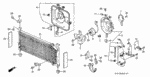 934050601207 - Body/Air Conditioning: BOLT-WASHER (6X12) for Honda Image