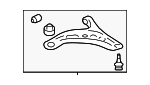 20202CA012 - Suspension: Suspension Control Arm for Subaru Image