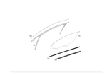 1777255100 - Front Doors: Side Window Pane for Mercedes-Benz Image