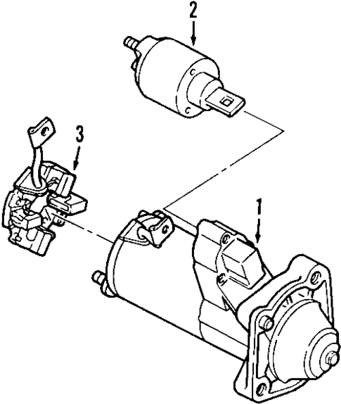 Starter for 2005 Volvo XC90 #0