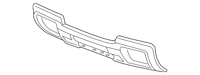2015-2019 GMC Front Bumper Impact Bar Skid Plate 23178779 GM ...