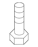 907200616 - Body: Skirt Bolt for Mazda: 6, MX-6 Image