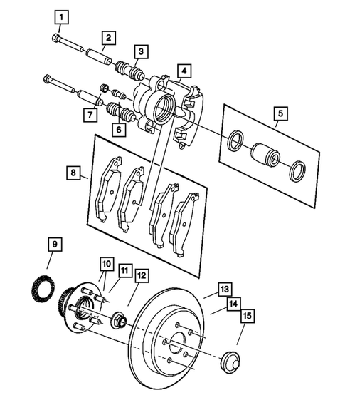 Rear Brakes for 2010 Chrysler PT Cruiser #0