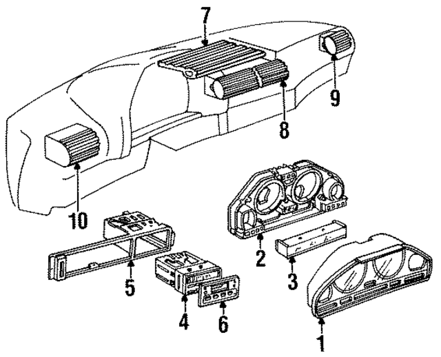 65811384456 - : Bezel for BMW Image