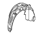2068804305 - : Wheelhouse Liner for Mercedes-Benz Image