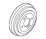 584111G000 - Brakes: Drum for Kia: Rio, Rio5 Image