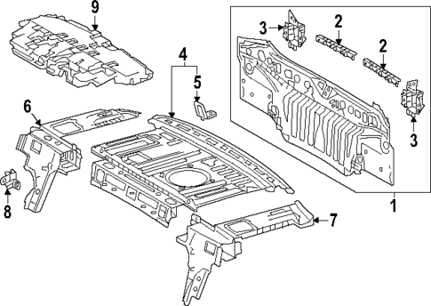 Rear Body for 2025 Toyota Camry #0