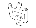 2135451940 - Electrical: Control Module Bracket for Mercedes-Benz Image