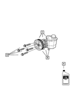 52013977AE - : Power Steering With Pulley Pump Assembly for Mopar Image