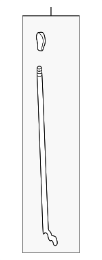 YC3Z2626460AAA - Body: Lock Knob for Ford: Excursion Image