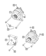 R4801769AB - Electrical: Engine Generator, Remanufactured for Mopar Image