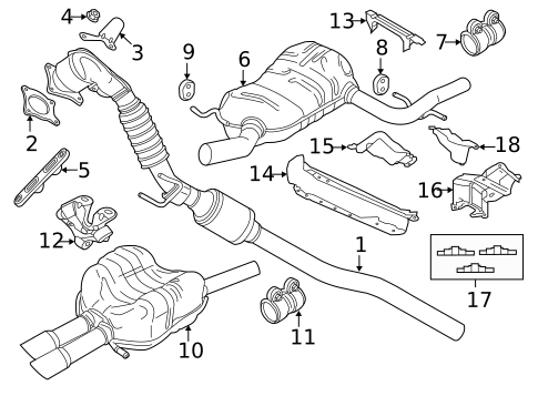 Exhaust Components for 2012 Volkswagen Jetta #0