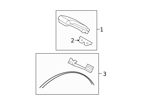 Tire Pressure Monitor Components for 2008 Ford Escape #0