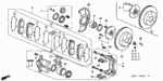 45022S87X00 - Chassis: PAD SET, FR. for Honda Image