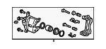 45019TLAA01 - Brakes: Caliper for Honda Image