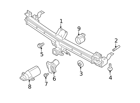 Tow, Hoist & Lift Tools & Accessories for 2013 Ford Flex #0