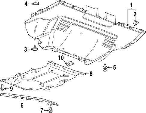 Under Cover & Splash Shields for 2023 GMC Hummer EV Pickup #0
