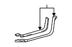 7760153020 - : Fuel Tank Strap for Lexus Image